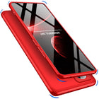 Kapa Double Dip Full 360 Protection Back Case Cover for Redmi Note 12 Pro Plus (Red)