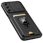 Kapa Bisen Back Cover for Samsung Galaxy S20 FE,Shockproof Slim Bumper Back Case (Black)