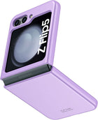 Kapa Ultra Thin Back Case for Samsung Galaxy Z Flip 5 | Full Body Protection Hard Back Cover , Purple