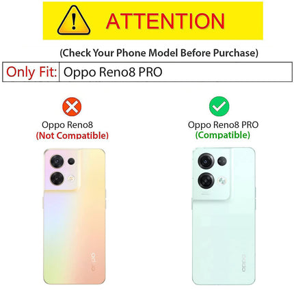 Kapa Bull Camouflage Back Cover for Oppo Reno 8 Pro (5G) , Shockproof Slim Hybrid Case (Black)