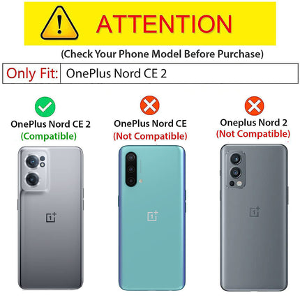 Double Dip Full 360 Protection Back Case Cover for OnePlus Nord CE 2 (Red , Black) - Mobizang