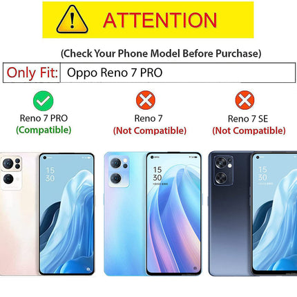 Noble Slim Flip Cover for Oppo Reno 7 Pro , Magnetic and Card Holder Stand Leather Flip Wallet Case (Blue) - Mobizang