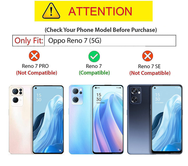 Soft Fabric Hybrid for Oppo Reno 7 (5G) Back Cover, Shockproof Protection Slim Hard Back Case (Black)