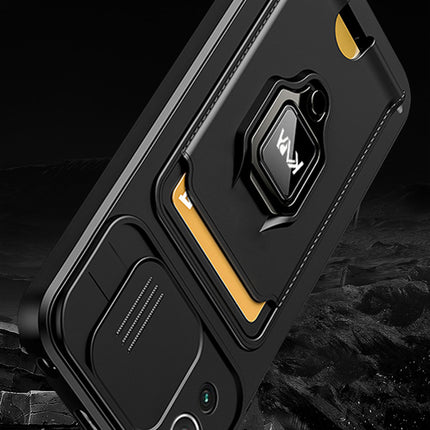 Kapa Bisen Back Cover for Xiaomi Mi 11 Lite , Shockproof Slim Bumper Back Case (Black)