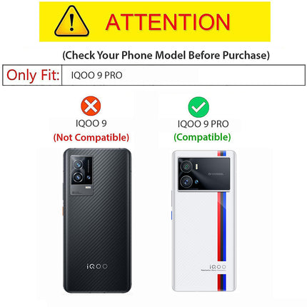 Matte Lens Protective Back Cover for Vivo IQOO 9 Pro , Slim Silicone with Soft Lining Shockproof Flexible Full Body Bumper Case (Green)