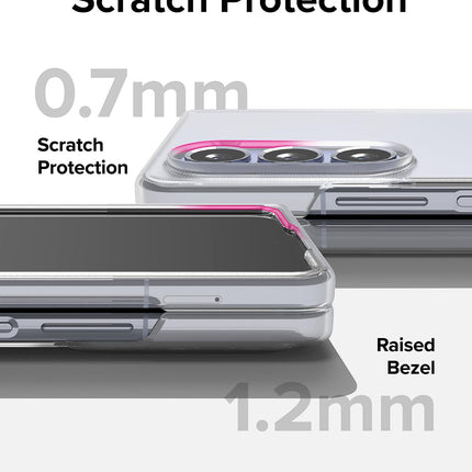 Kapa Phantom Ultra Thin Back Case for Samsung Galaxy Z Fold5 / Z Fold 5 | Full Body Protection Back Cover (Clear)