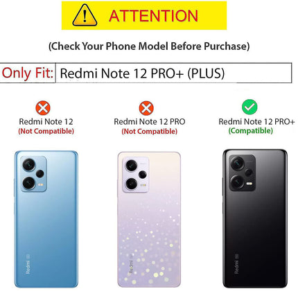 Kapa Double Dip Full 360 Protection Back Case Cover for Redmi Note 12 Pro Plus (Blue)