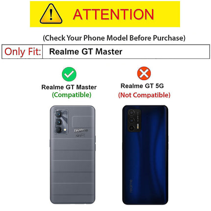Woven Soft Fabric Case for Realme GT Master Back Cover, Shock Protection Slim Hard Anti Slip Back Cover (Grey)