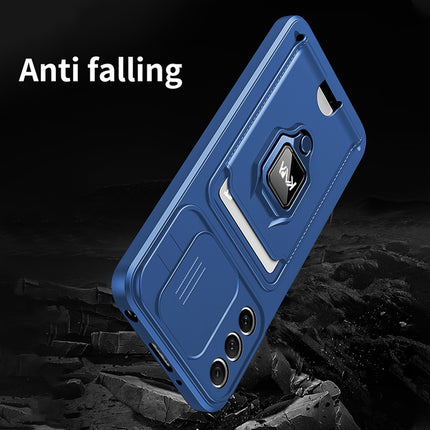 Kapa Bisen Back Cover for Samsung Galaxy S20 FE,Shockproof Slim Bumper Back Case (Blue)