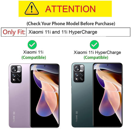 Matte Lens Protective Back Cover for Xiaomi 11i / 11i Hypercharge , Slim Silicone with Soft Lining Shockproof Flexible Full Body Bumper Case (Green)