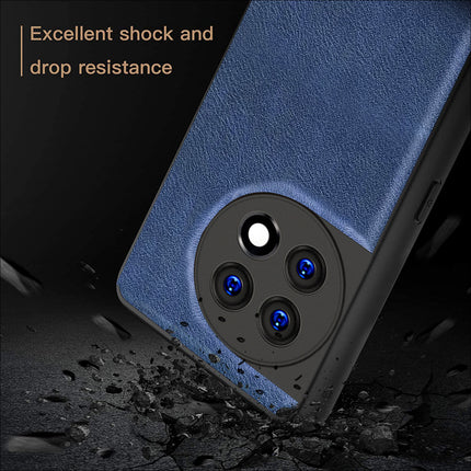 Kapa Tux Back Case for OnePlus 11R | Slim Leather Shockproof Camera Protection Back Cover (Blue)