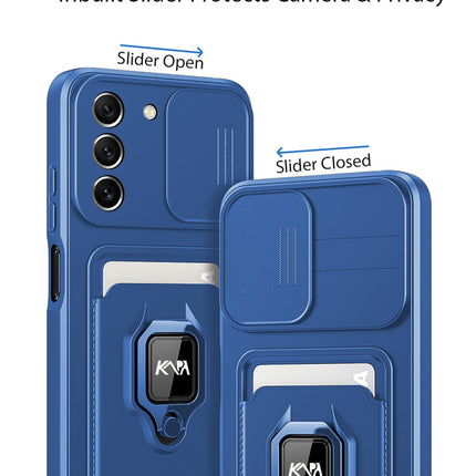 Kapa Bisen Back Cover for Samsung Galaxy S20 FE,Shockproof Slim Bumper Back Case (Blue)