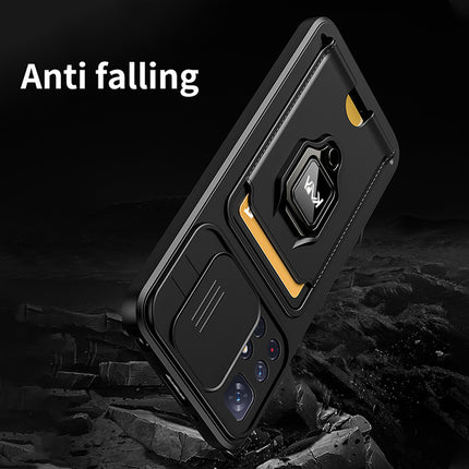 Kapa Bisen Back Cover for Xiaomi 11i HyperCharge,Shockproof Slim Bumper Back Case (Black)