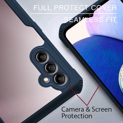 Kapa Beetle Back Cover for Samsung Galaxy S23 FE | [Military Grade Protection] Shock Proof Slim Hybrid Bumper Case (Blue)