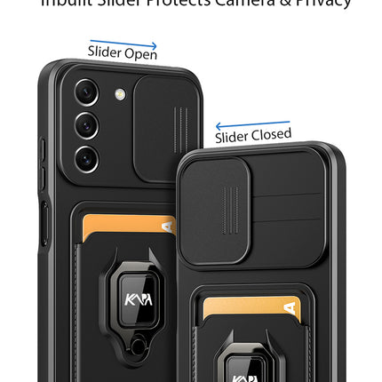 Kapa Bisen Back Cover for Samsung Galaxy S20 FE,Shockproof Slim Bumper Back Case (Black)