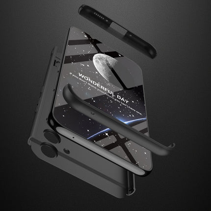 Kapa Double Dip Full 360 Protection Back Case Cover With Stand for Samsung Galaxy S23 FE (Black) - Mobizang