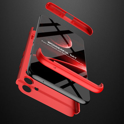 Kapa Double Dip Full 360 Protection Back Case Cover for Samsung Galaxy A34 (Red) - Mobizang