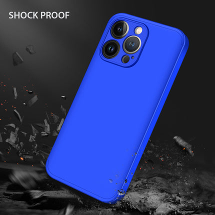 Double Dip Full 360 Protection Back Case Cover for Apple iPhone 13 Pro Max (6.7) (Blue)