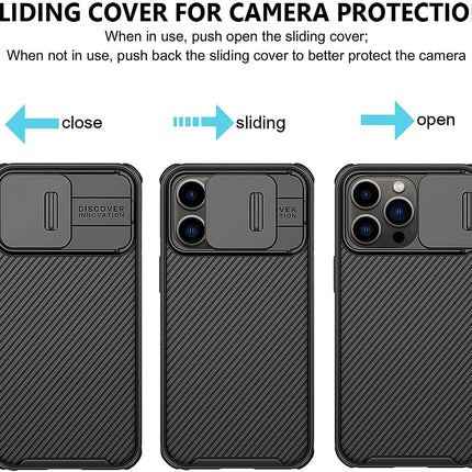 Nillkin CamShield Pro Back Case Cover For Apple iPhone 13 PRO MAX , Black