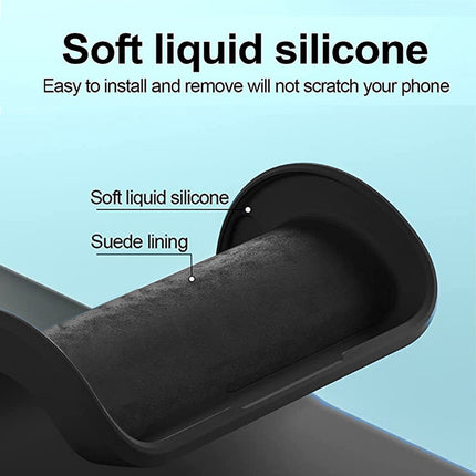 Matte Lens Protective Back Cover for OnePlus Nord 2 (5G) / One Plus Nord 2 (5G) , Slim Silicone with Soft Lining Shockproof Flexible Full Body Bumper Case (Black) - Mobizang