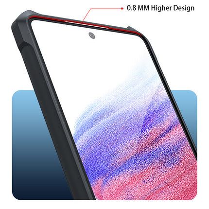Beetle for Samsung Galaxy A33(5G) Back Case, [Military Grade] Shockproof Slim Hybrid Cover (Black)