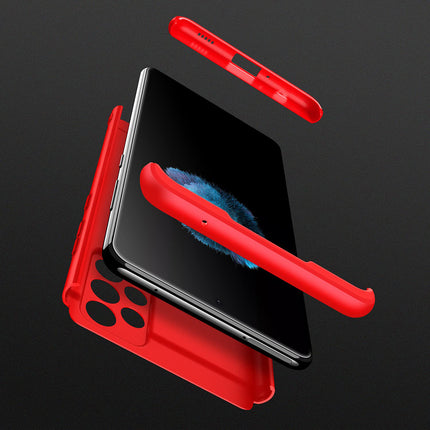Double Dip Full 360 Protection Back Case Cover for Samsung Galaxy A73 (5G) (Red)