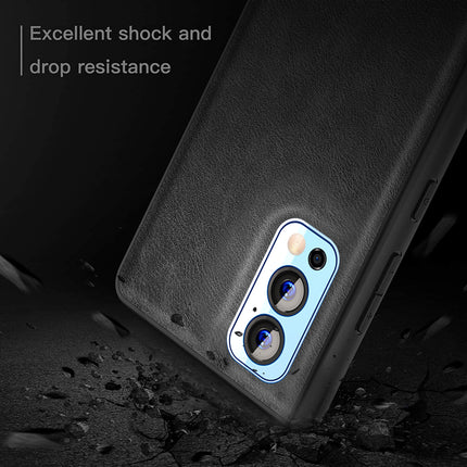 Tux Back Case For OnePlus Nord 2 (5G) , Slim Leather Case with Soft Edge Shockproof Back Cover (Black)