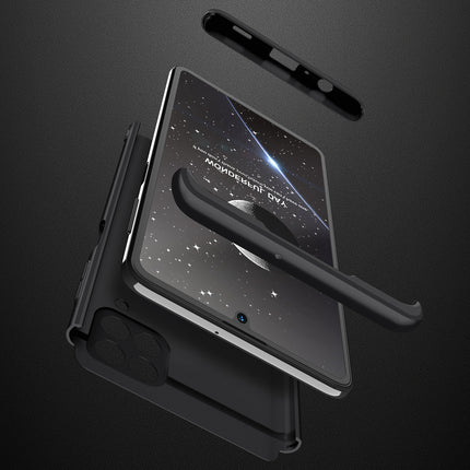 Double Dip Full 360 Protection Back Case Cover for Samsung Galaxy M32 (Black)
