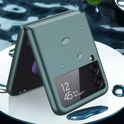 Ultra Thin Back Case for Samsung Galaxy Z Flip3 , Full Body Protection Hard Back Cover , Green