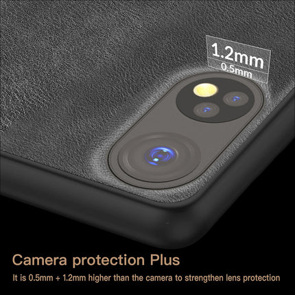 Kapa Tux Back Case for Oppo Reno 8T (5G) | Slim Leather Shockproof Camera Protection Back Cover (Black)
