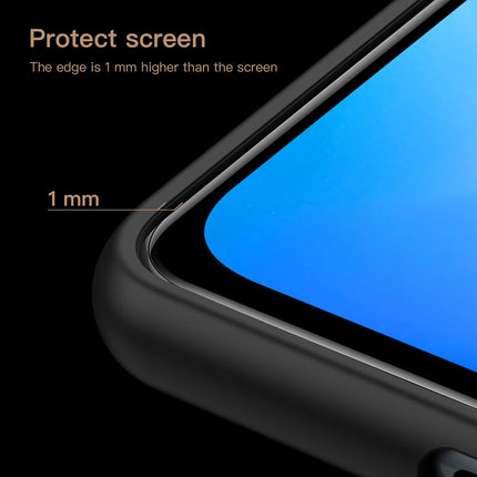 Tux Back Case for Mi 11X / Mi 11X PRO , Slim Leather Case with Soft Edge Shockproof Back Cover (Black) - Mobizang