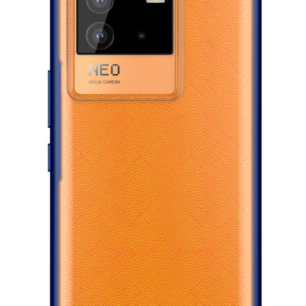 Kapa Shield Frosted Acrylic Back Shock Proof Case Cover for Vivo iQOO Neo 6 (Blue)