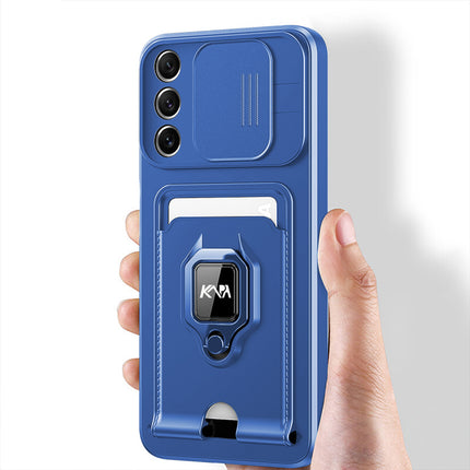 Kapa Bisen Back Cover for Samsung Galaxy S20 FE,Shockproof Slim Bumper Back Case (Blue)