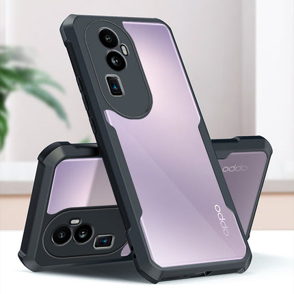 Kapa Beetle Back Cover for Oppo Reno 10 Pro Plus | [Military Grade Protection] Shock Proof Slim Hybrid Bumper Case (Black)