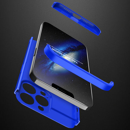 Double Dip Full 360 Protection Back Case Cover for Apple iPhone 13 Pro Max (6.7) (Blue)