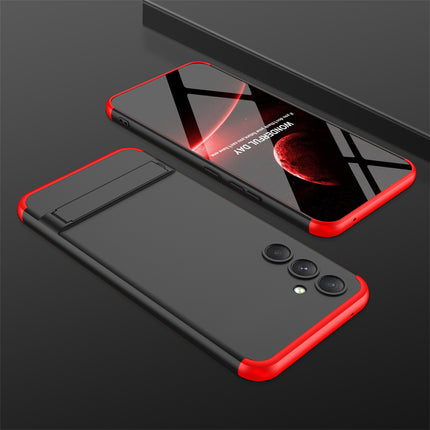 Kapa Double Dip Full 360 Protection Back Case Cover for Samsung Galaxy A54 (Red / Black)