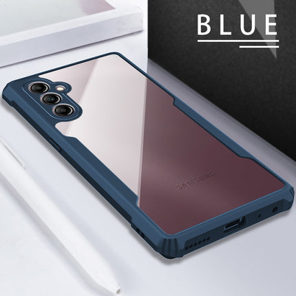 Kapa Beetle Back Cover for Samsung Galaxy F54 (5G) | [Military Grade Protection] Shock Proof Slim Hybrid Bumper Case (Blue)