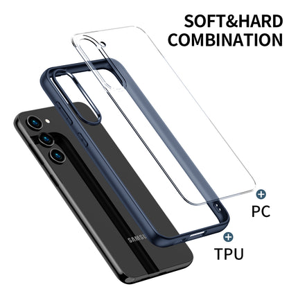 Kapa Hawkeye Clear Back Cover for Samsung Galaxy S23 Plus | Camera Lens Protector Shockproof Slim Clear Case Cover (Blue)