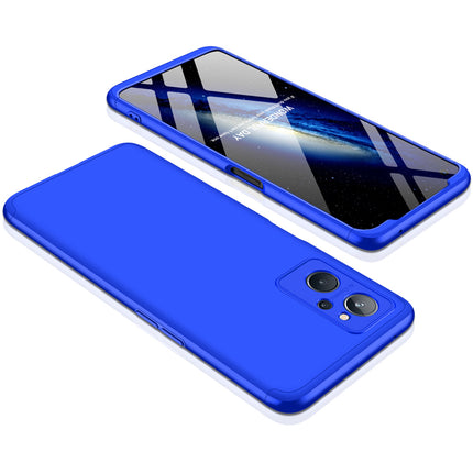 Double Dip Full 360 Protection Back Case Cover for Realme 9i (Blue)