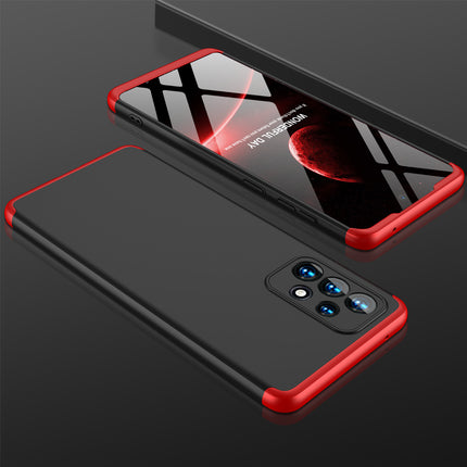 Double Dip Full 360 Protection Back Case Cover for Samsung Galaxy A73 (5G) (Red , Black)