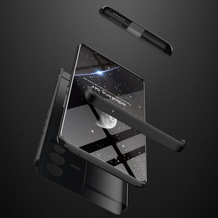 Double Dip Full 360 Protection Back Case Cover for Vivo V23 PRO (5G) (Black) - Mobizang
