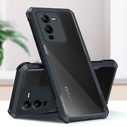 Kapa Beetle for Vivo V25 Pro (5G) Back Case, [Military Grade Protection] Shock Proof Cover (Black)
