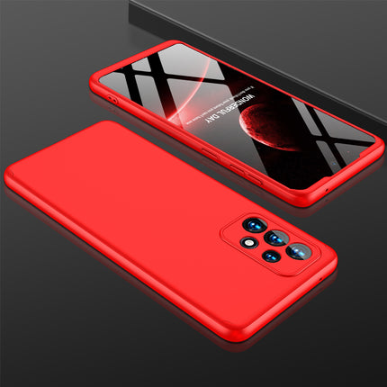 Double Dip Full 360 Protection Back Case Cover for Samsung Galaxy A73 (5G) (Red)