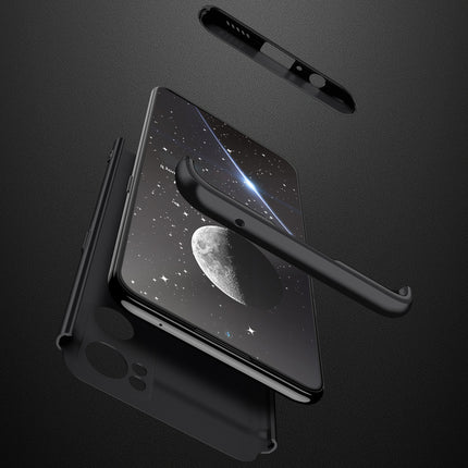 Double Dip Full 360 Protection Back Case Cover for Oppo Reno 7 (5G) (Black) - Mobizang
