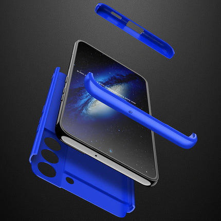 Double Dip Full 360 Protection Back Case Cover for Samsung Galaxy S22 PLUS (Blue)