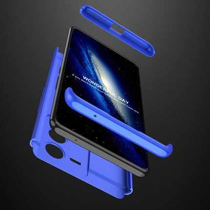Kapa Double Dip Full 360 Protection Back Case Cover for Vivo V25 PRO (5G) (Blue)