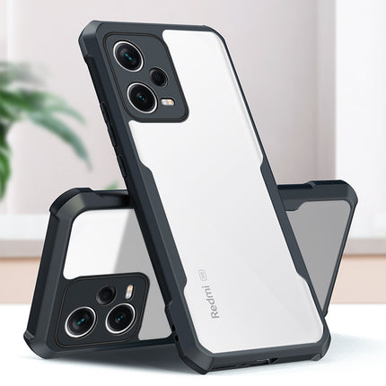 Kapa Beetle for Redmi Note 12 Pro Plus Back Case | [Military Grade Protection] Shock Proof Slim Hybrid Bumper Cover (Black)