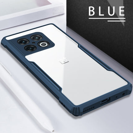 Beetle for OnePlus 10 PRO Back Case, [Military Grade] Shockproof Slim Hybrid Cover (Blue) - Mobizang