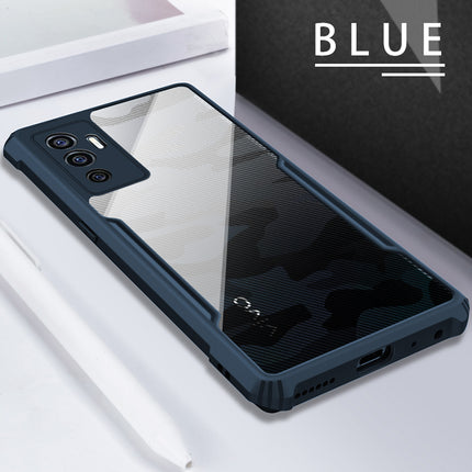 Beetle Camouflage for Vivo V23E (5G) Back Case, [Military Grade Protection] Shock Proof Slim Hybrid Bumper Back Cover , Blue