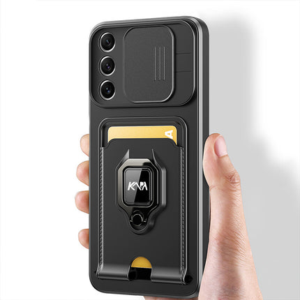 Kapa Bisen Back Cover for Samsung Galaxy S20 FE,Shockproof Slim Bumper Back Case (Black)